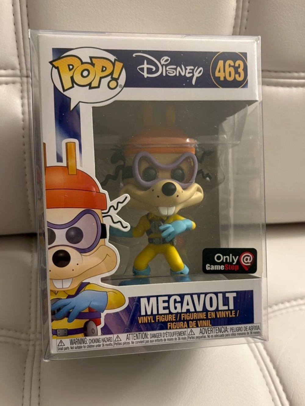 Megavolt Darkwing Duck GameStop Exclusive Funko Pop 463